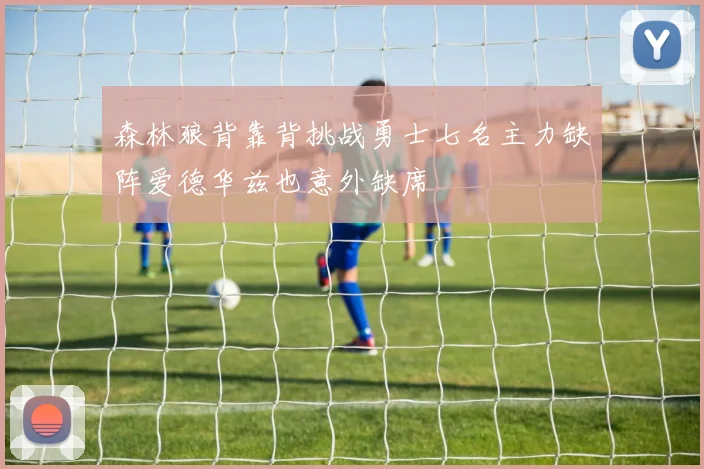 森林狼背靠背挑战勇士七名主力缺阵爱德华兹也意外缺席